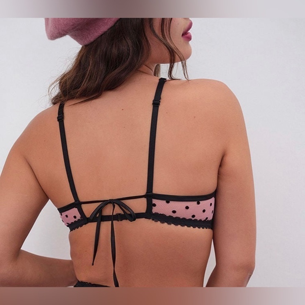 For Love and Lemons Zinnia High Neck Bra 34DD - Picture 2 of 8